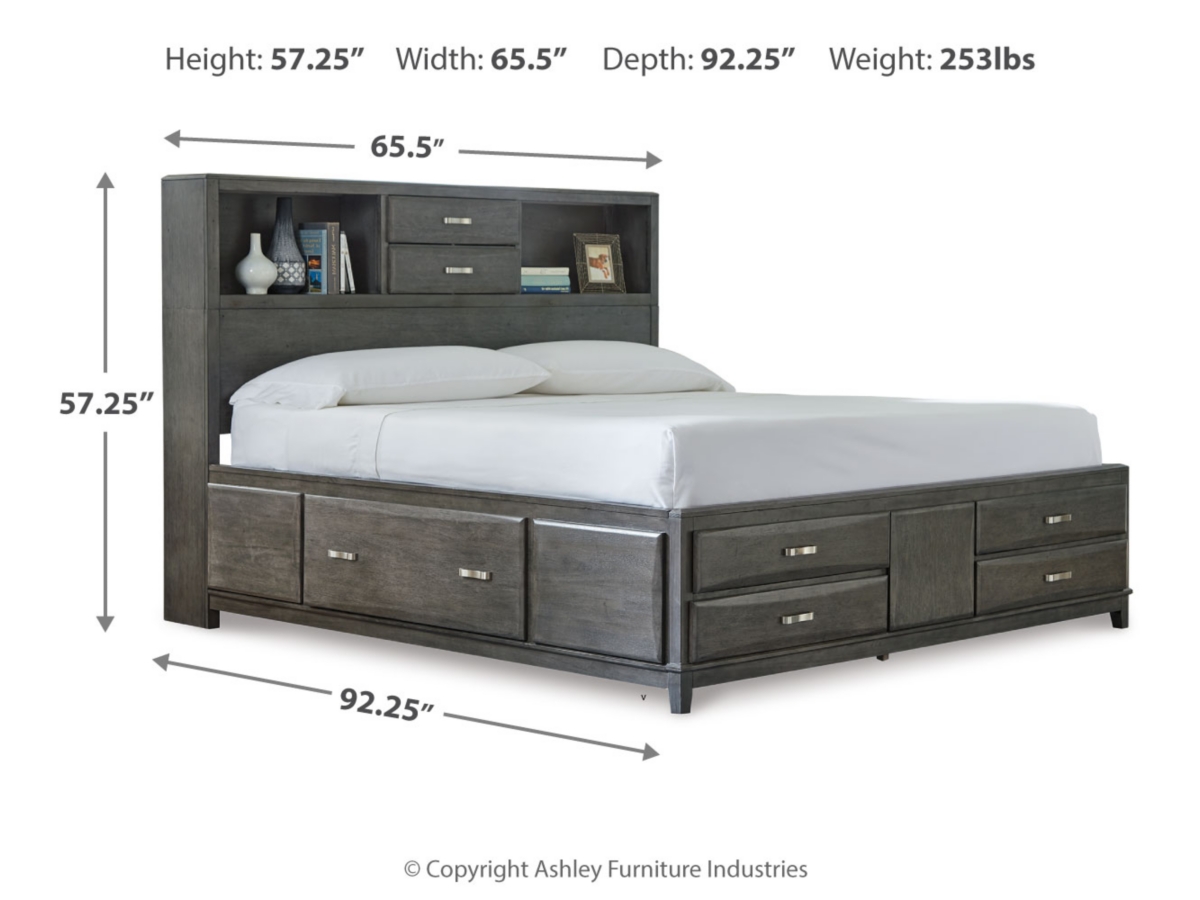 Ashley furniture caitbrook bed discount