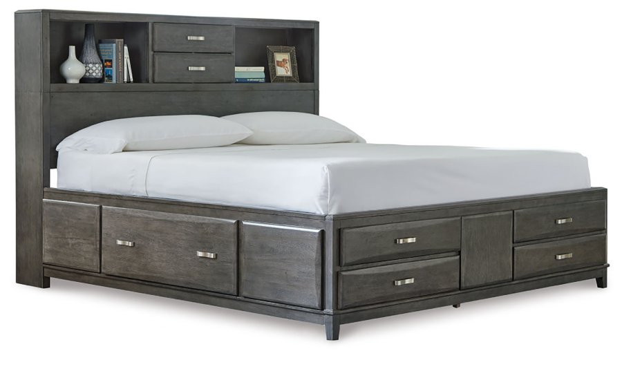 Cama queen, cómoda y mesita de noche Caitbrook - image 4