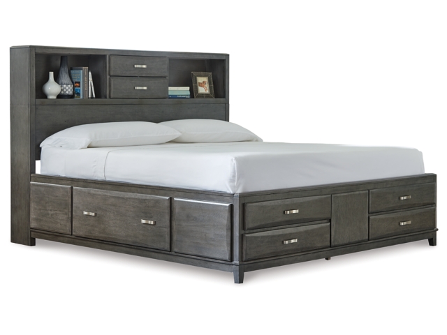 dresser storage beds Gage Storage Bed & Dresser & Mirror & Nightstand main image 1
