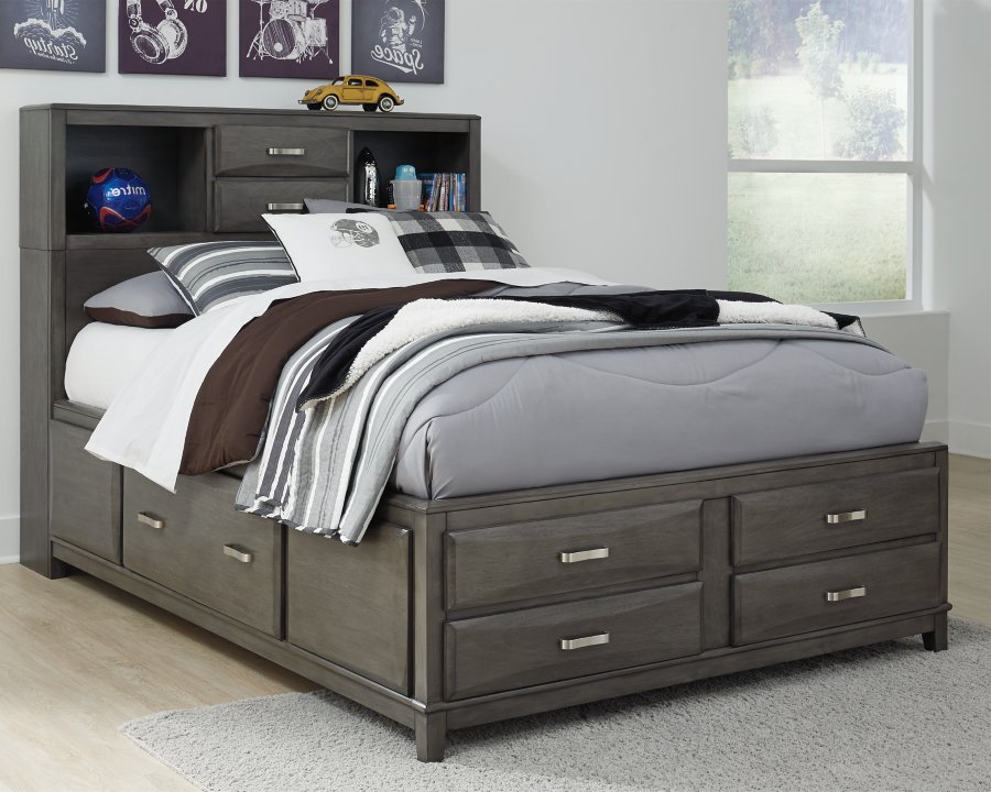 Caitbrook Full Storage Bed with 7 Drawers - image 2