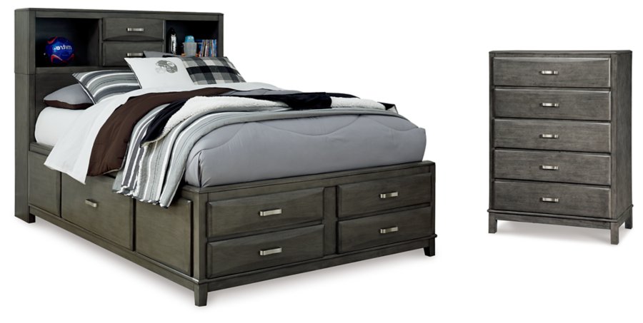Caitbrook Full Storage Bed and Chest - image 1
