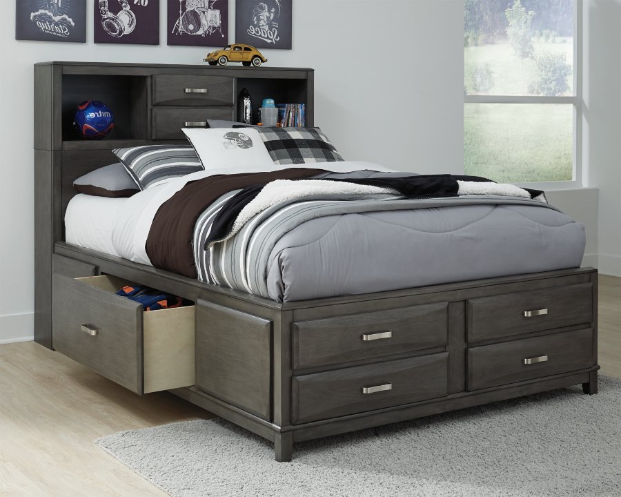 Caitbrook Full Storage Bed with 7 Drawers - image 3