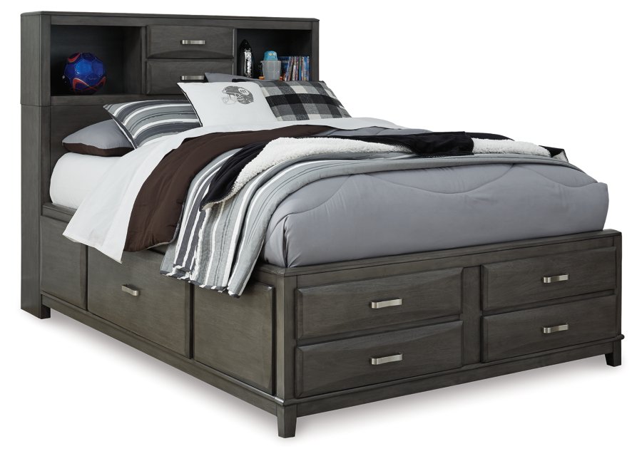 Caitbrook Full Storage Bed with 7 Drawers - image 1