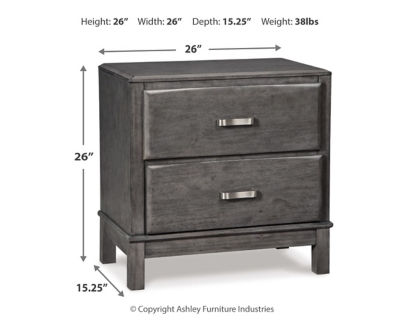 Caitbrook Queen Storage Bed with 8 Drawers