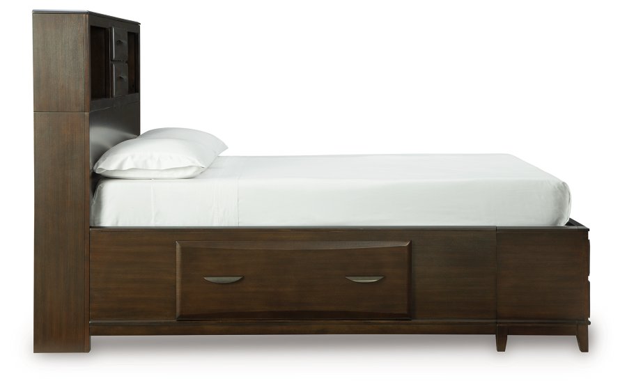Cama Queen, cómoda y espejo Vanmore - image 8