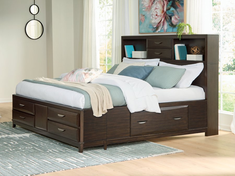 Cama Vanmore California King con almacenamiento - image 2