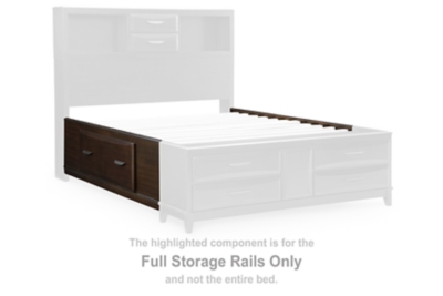 Vanmore Full Storage Bed, Dresser and Mirror image 13