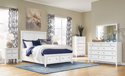Trulani Panel Storage Bed, , large