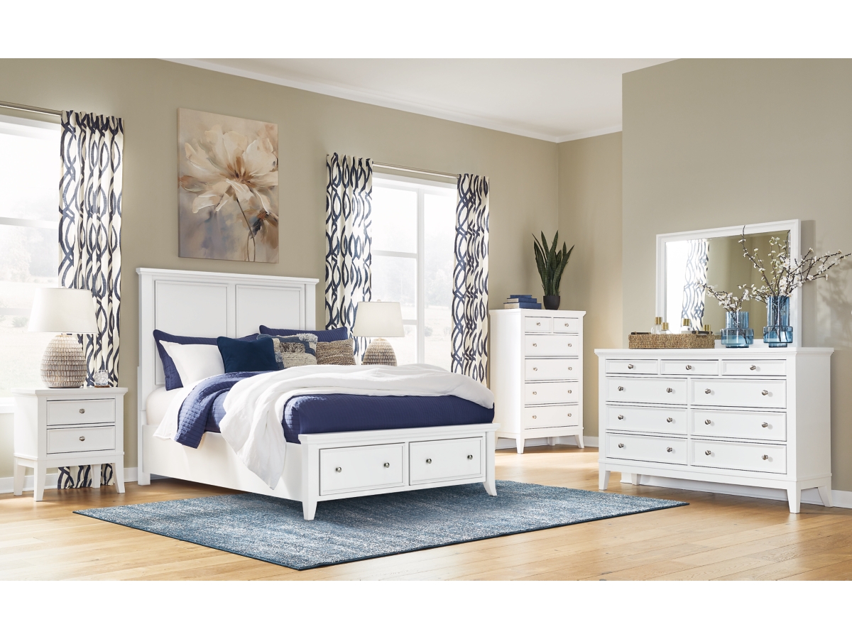 Trulani Queen Panel Storage Bed | Ashley