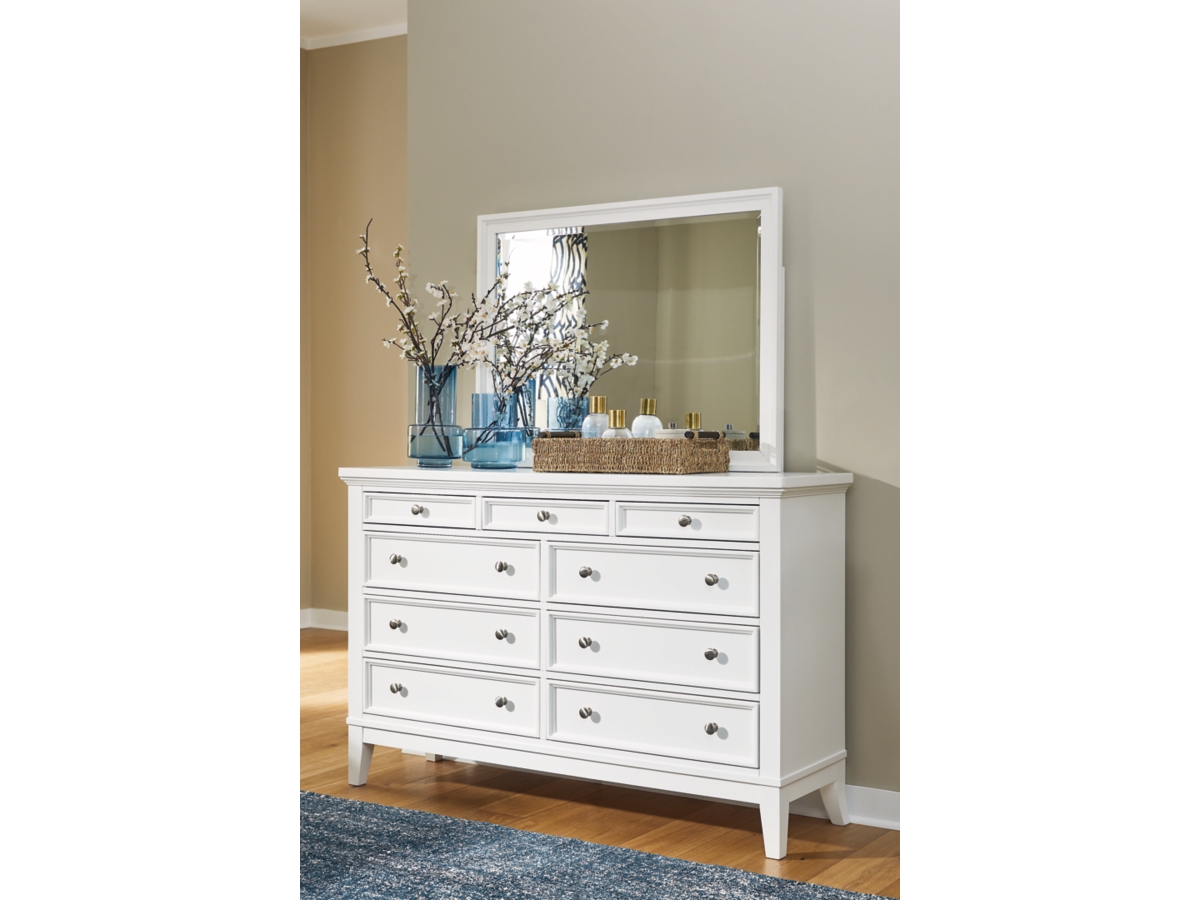 Trulani 9 Drawer Dresser and Mirror | Ashley