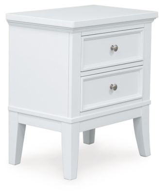 Trulani 25" 2 Drawer Nightstand