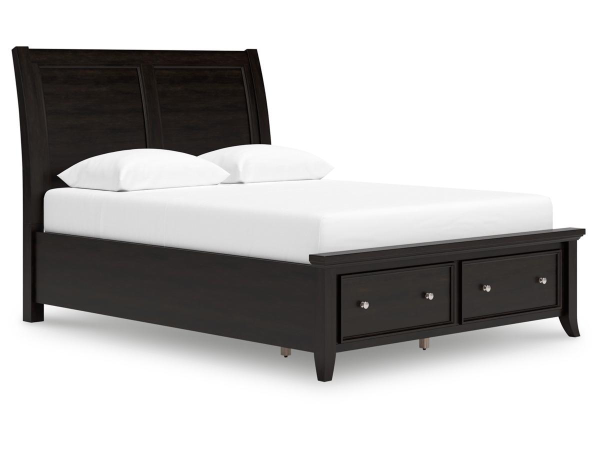 Bambori Queen Sleigh Storage Bed | Ashley