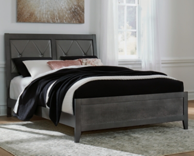 Delmar Queen Upholstered Panel Bed