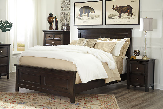 alexee queen panel bed | ashley furniture homestore