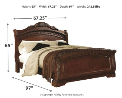 North Shore Queen Sleigh Bed Ashley Furniture Homestore