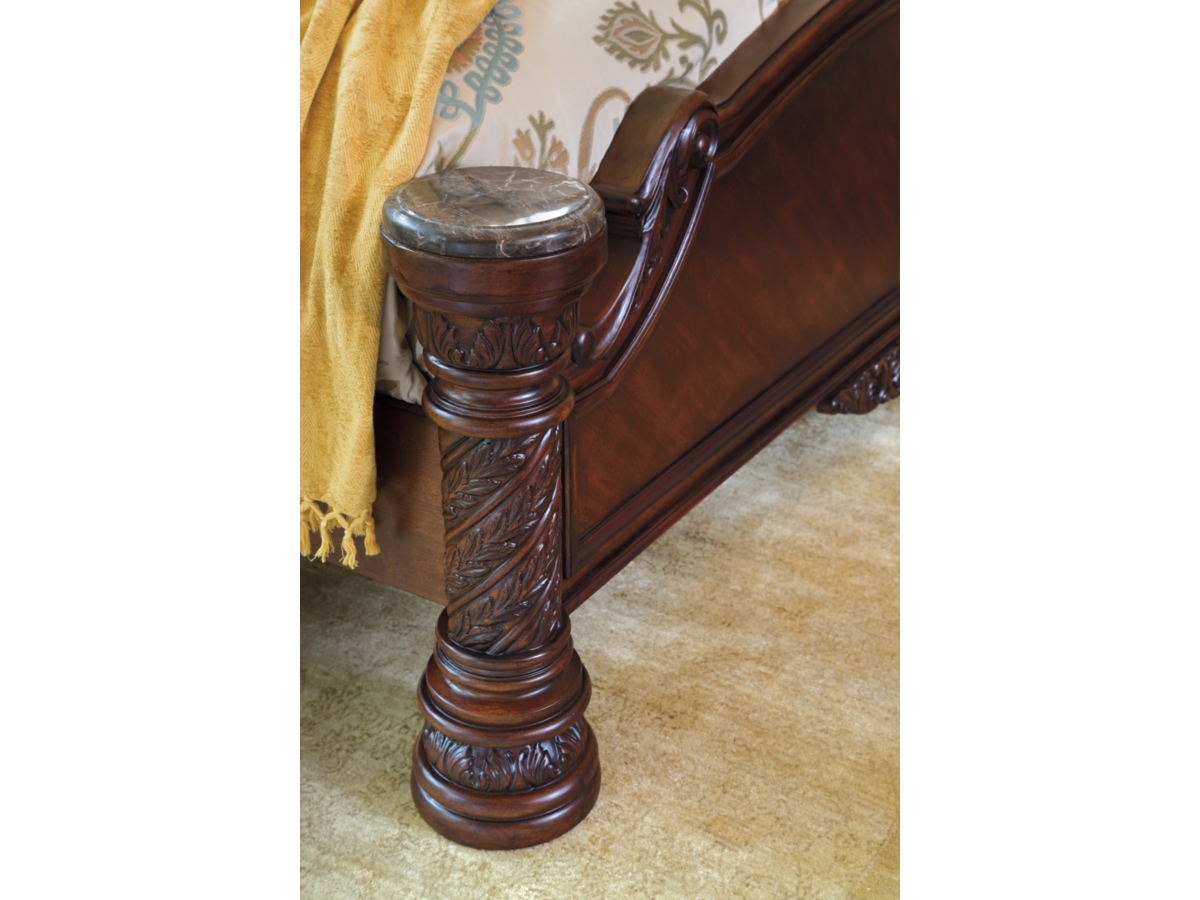 North Shore King Panel Bed Ashley