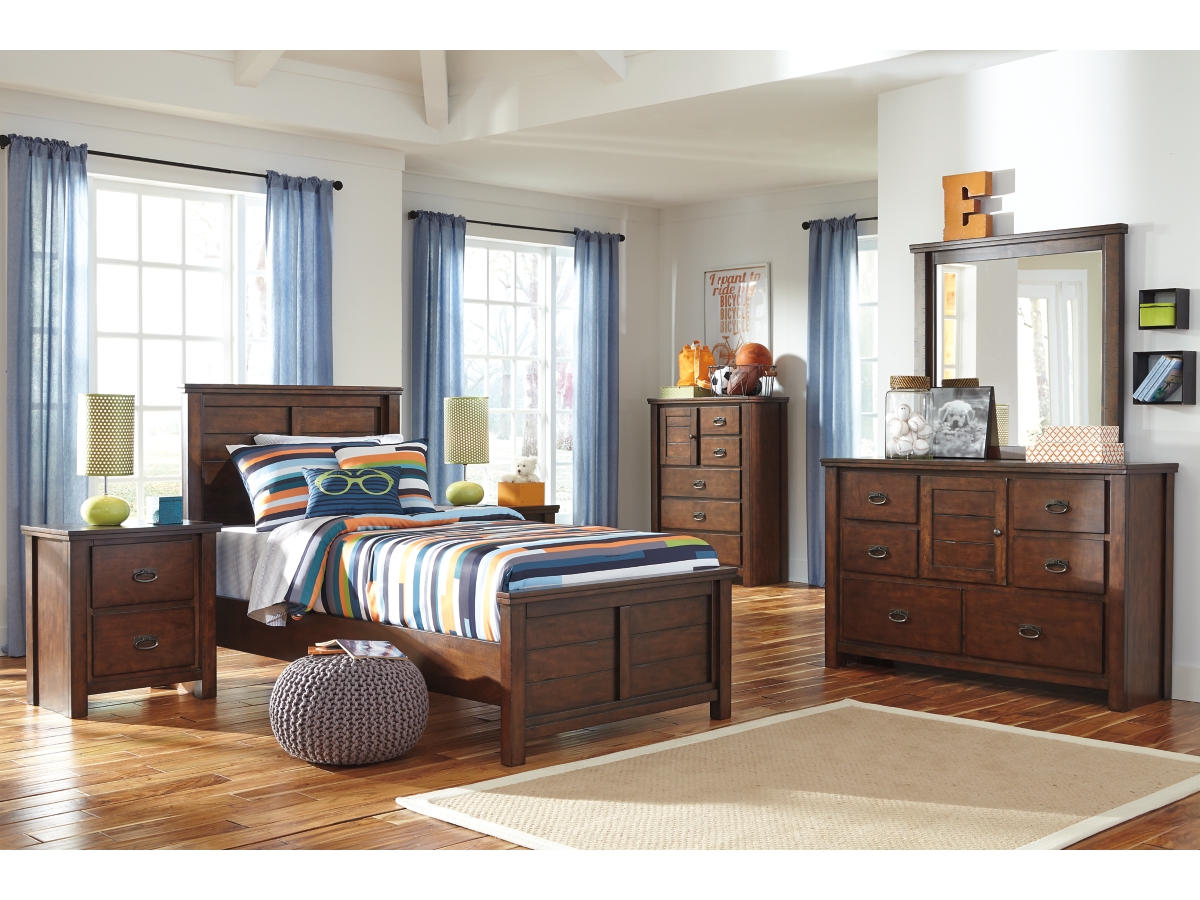 Ladiville Twin Panel Bed Ashley