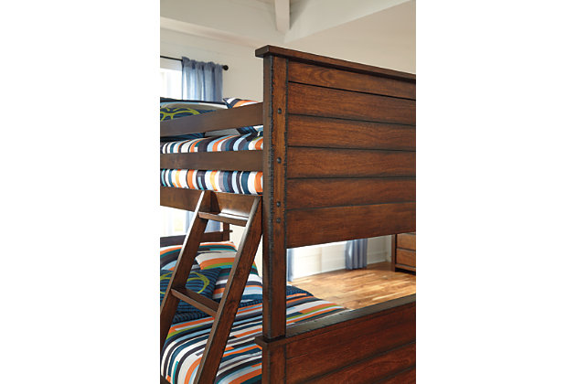 Ladiville Twin Over Bunk Bed, Ashley Ladiville Twin Bed