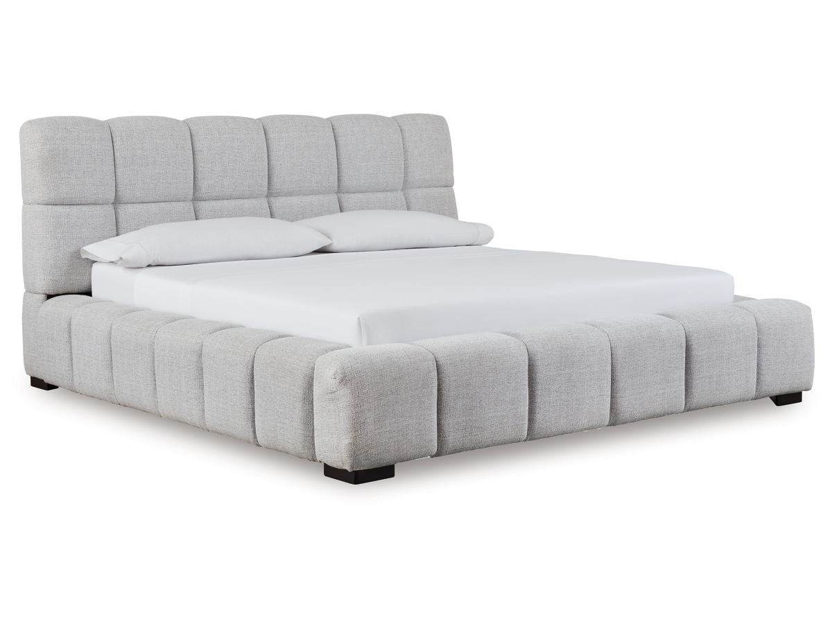 Jesstean King Next-Gen Nuvella™ Performance Fabric Bed | Ashley