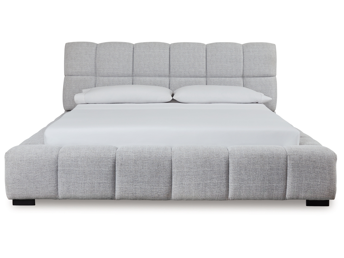 Jesstean King Next-Gen Nuvella™ Performance Fabric Bed | Ashley