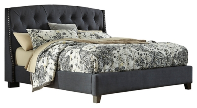 Kasidon Queen Tufted Bed Ashley Furniture Homestore