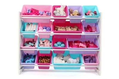 Tot Tutors Kids Forever Super-Sized Toy Organizer with 16 Bins | Ashley