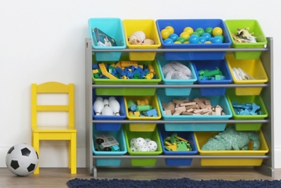 Tot tutors 16 hot sale bin toy organizer