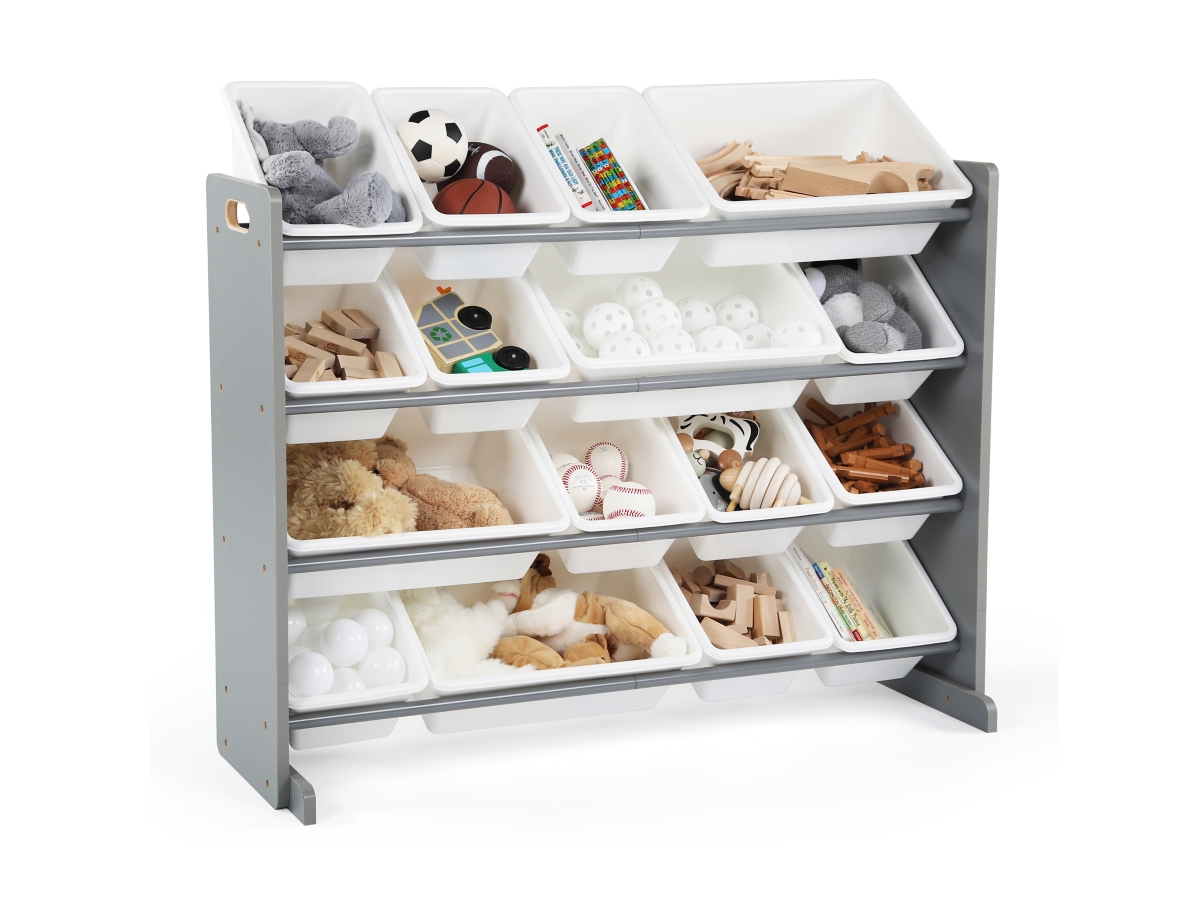 Tot Tutors Kids Springfield Toy Organizer with 16 Bins