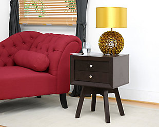 Warwick Brown Accent Table and Nightstand, , rollover