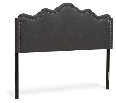Nadeen King Headboard, Dark Gray, large