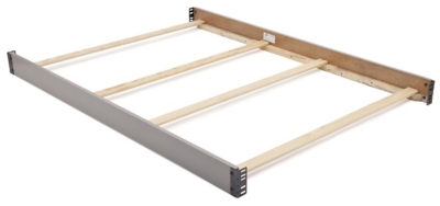 Delta Children Full Size Bed Rails, Gray, large