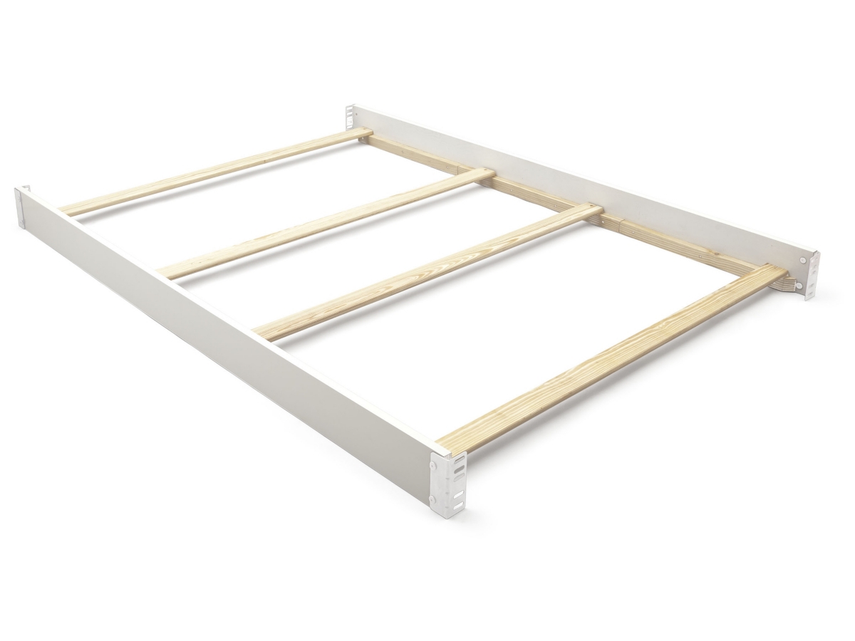 Delta Children Full Size Bed Rails, Bianca White, large