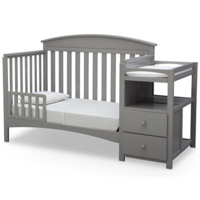 delta baby changing table