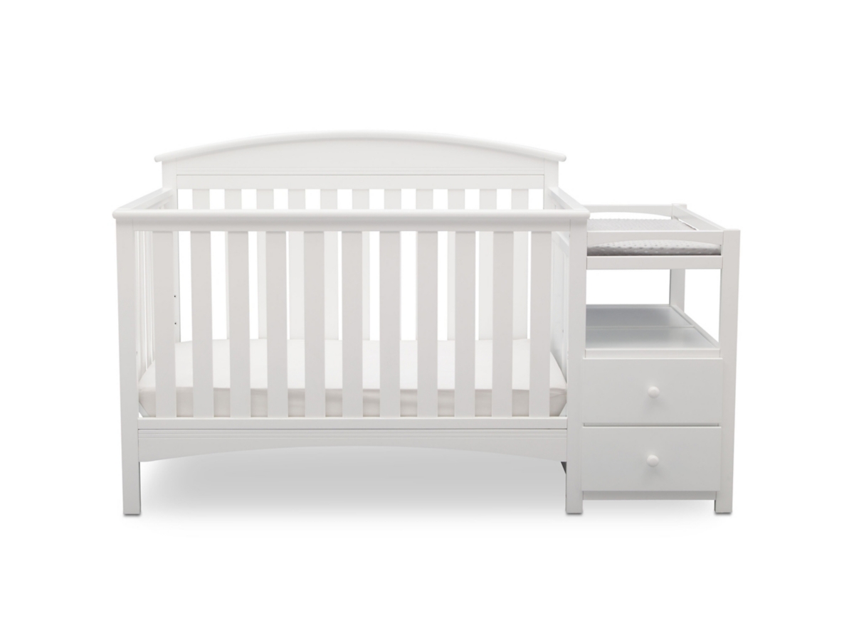 Delta Children Abby Convertible Baby Crib And Changer Ashley