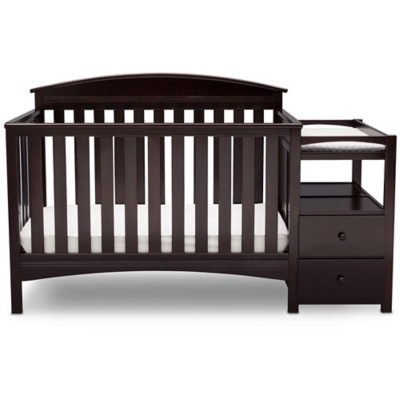 Delta crib with changing cheap table instructions