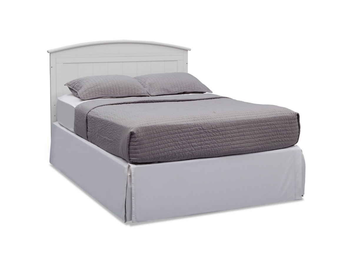 Delta Children Archer 4-in-1 Convertible Crib, White, large