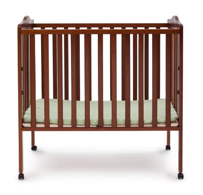 delta folding portable crib