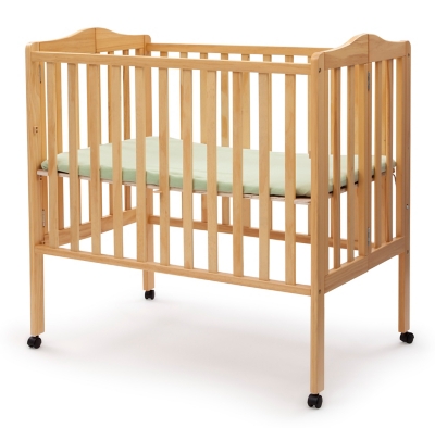 delta children folding portable crib with mattress