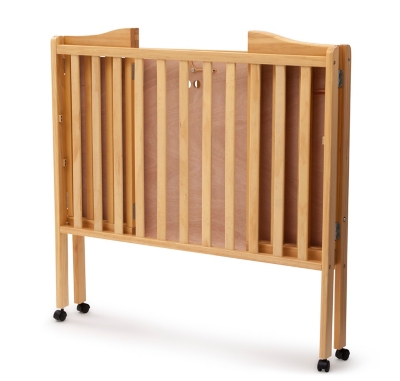 Delta Children Folding Portable Mini Crib With Mattress Ashley