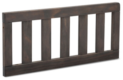 Delta Children Cambridge Toddler Guardrail, Rustic Gray