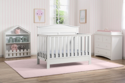 Delta Children Serta Barrett 4 In 1 Convertible Crib Ashley