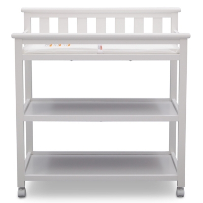 delta changing table white