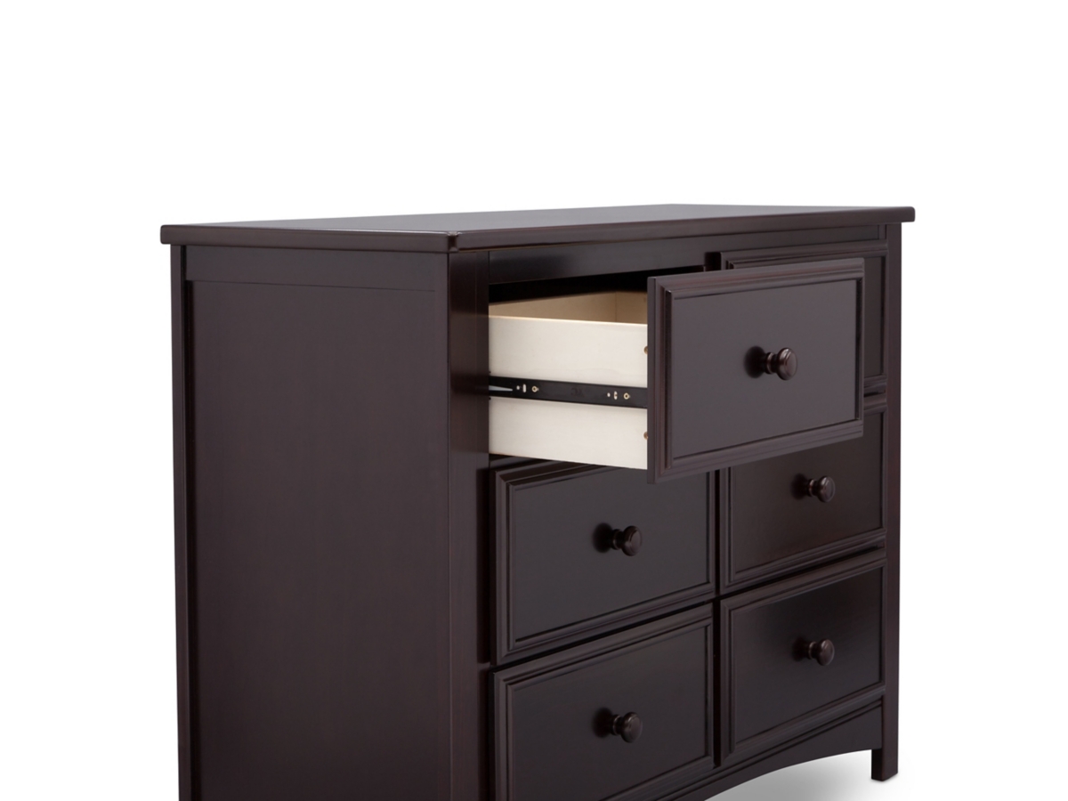 Delta Children 6 Drawer Dresser Changing Table Top Ashley