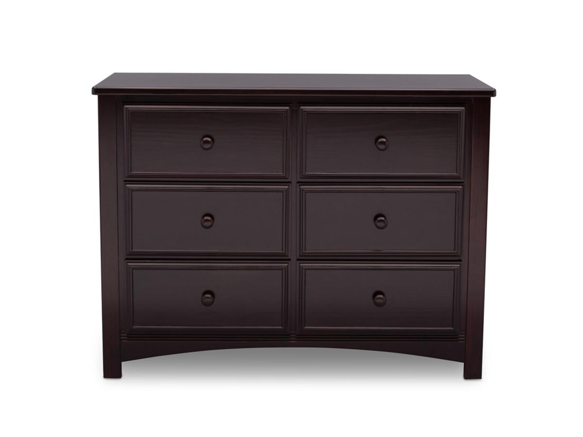 Delta Children 6 Drawer Dresser Changing Table Top Ashley