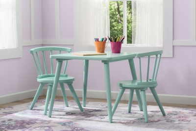 B600000329 Delta Children Windsor Kids Wood Table And 2 Chair sku B600000329
