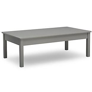 Delta Children Grow-with-me Convertible Kids Play Table, Gray, large