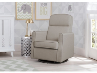Delta Children Blair Slim Nursery Glider Swivel Rocker Chair