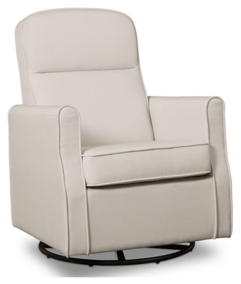 delta children clair glider swivel rocker chair