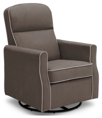 delta children clair glider swivel rocker chair