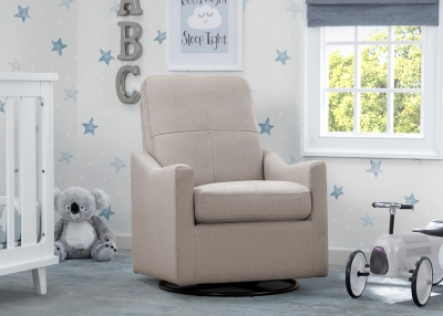 delta children kenwood nursery glider swivel rocker chair